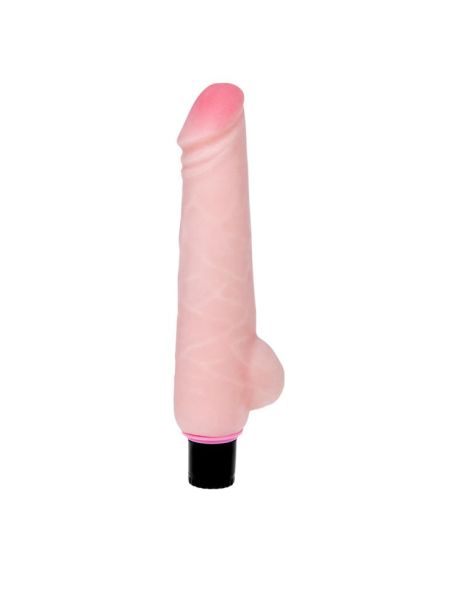 Wibrator realistyczny penis z jądrami 24cm