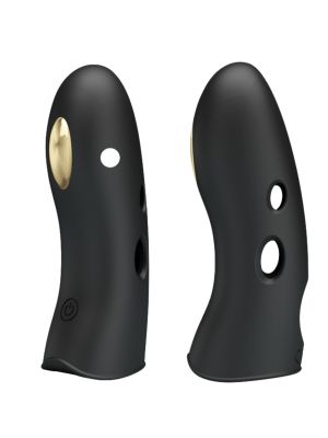Wibrator nasadka na palec masażer elektrostymulacja 7trybów - image 2