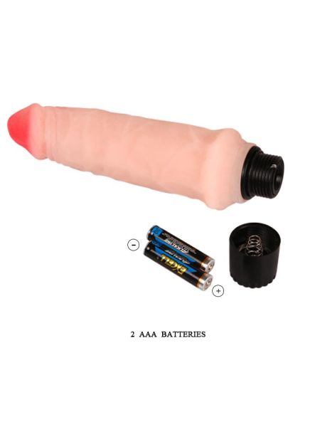 Realistyczny wibrator naturalny jak penis 20cm - 12