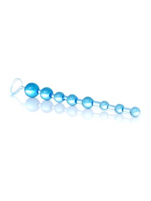 Kulki analne orgazmowe sznur łańcuszek 10sztuk niebieskie - image 2