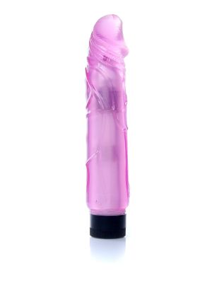 Wibrator realistyczny jak penis naturalny 22cm fioletowy - image 2