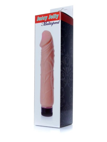 Realistyczny wibrator penis z żyłami 22cm - 6