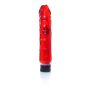 Wibrator realistyczny jak penis naturalny 22cm czerwony - 5