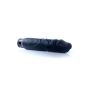 Realistyczny penis wibrator z cyberskóry 22cm czarny - 5