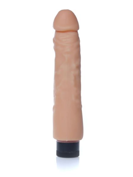 Realistyczny penis wibrator z cyberskóry 23cm - 2