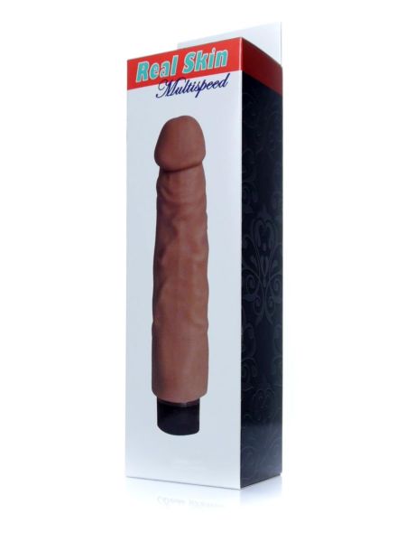 Realistyczny penis wibrator z cyberskóry 23cm - 6