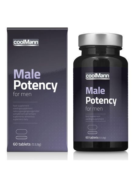 Supl. diety- CoolMann Male Potency Tabs (60 tab)