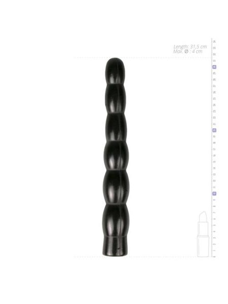 Dildo długie analne waginalne kulkowe sex 31cm - 4