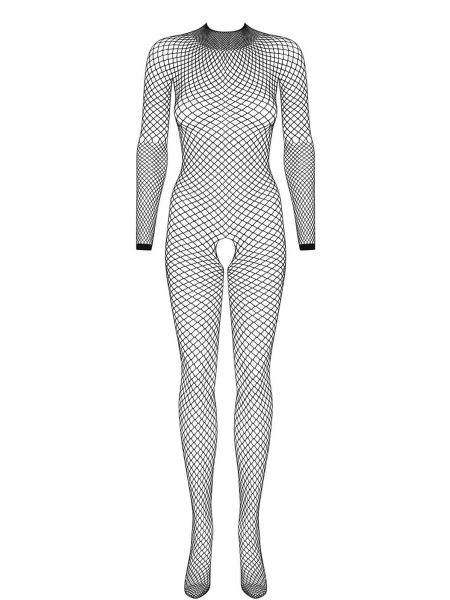 Bodystocking wycięte w kroku siateczka N121 S/M/L - 5