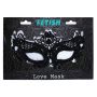 Maska erotyczna karnawałowa wenecka koronkowa - 4