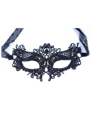 Maska erotyczna karnawałowa wenecka koronkowa - image 2