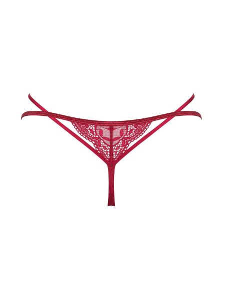 Stringi czerwone erotyczne sex bielizna Ivetta S/M - 8