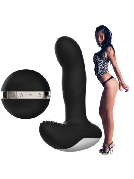 Wibrator dla kobiet i mężczyzn grzejący - analny i waginalny - 2