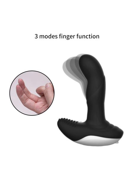 Wibrator dla kobiet i mężczyzn grzejący - analny i waginalny - 5