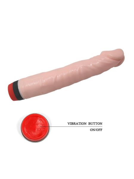 Wibrator realistyczny naturalny penis członek 21cm - 5
