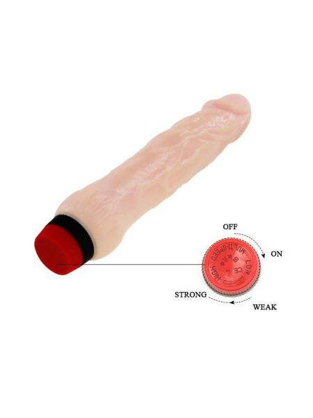 Wibrator realistyczny naturalny penis członek 21cm - 7