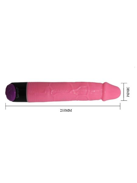 Wibrator realistyczny penis naturalny członek 23cm - 6
