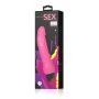 Wibrator różowy penis realistyczny naturalny 24cm - 2