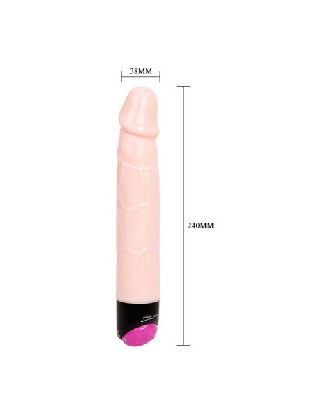 Wibrator realistyczny penis naturalny członek 23cm - 5