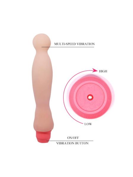 Zginany wibrator do punktu G prostaty unisex 22cm - 6