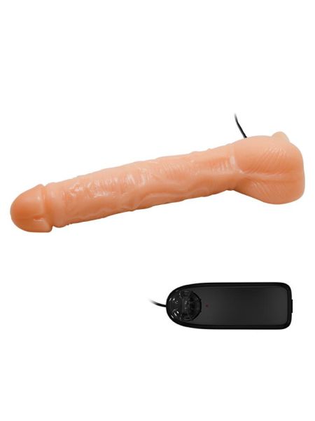 Sztuczny penis z wibracjami realistyczne dildo - 4