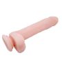 Dildo realistyczne penis z jądrami przyssawką 21cm - 5