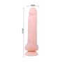 Dildo realistyczne penis z jądrami przyssawką 21cm - 6