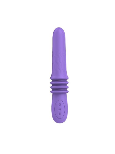 Wibrator posuwisty pchający sex 25cm 12 trybów USB - 2