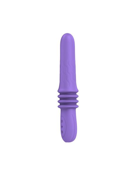 Wibrator posuwisty pchający sex 25cm 12 trybów USB - 3