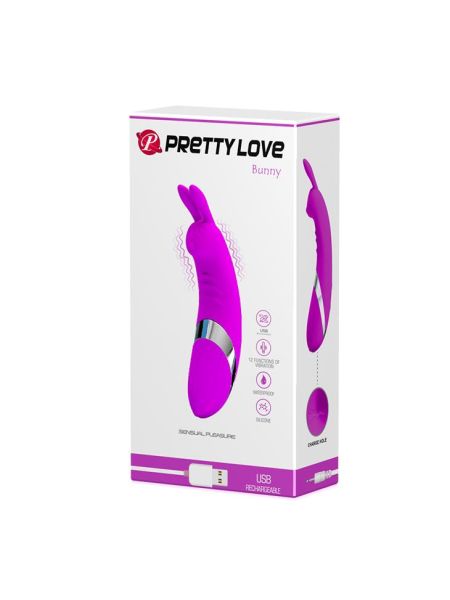 Masażer sex stymulator do łechtaczki 12 trybów 12cm - 9