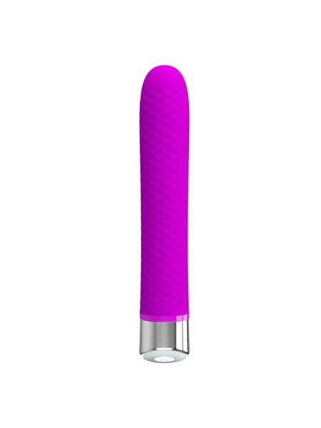 Klasyczny sex wibrator uniwersalny 16cm 12trybów - 2