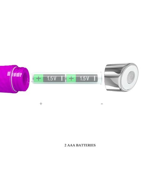 Klasyczny sex wibrator uniwersalny 16cm 12trybów - 8