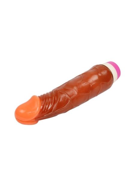 Realistyczny wibrator naturalny penis gruby 21cm - 3