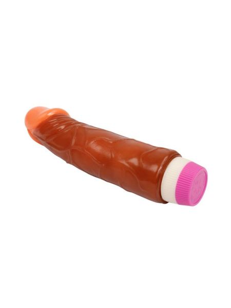 Realistyczny wibrator naturalny penis gruby 21cm - 4