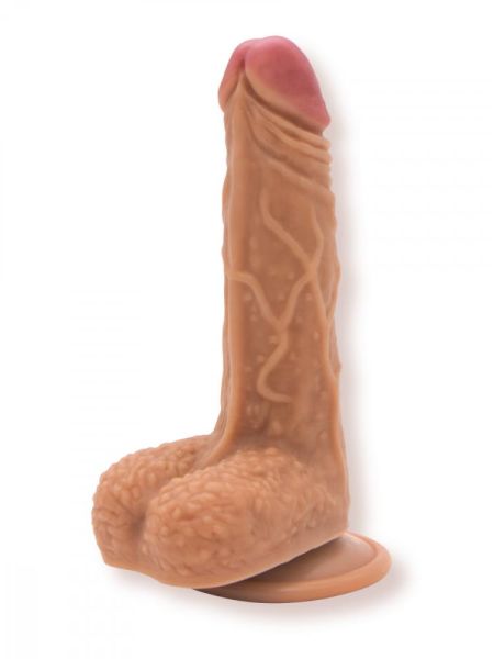 Dildo penis realistyczny członek przyssawka 17cm - 2