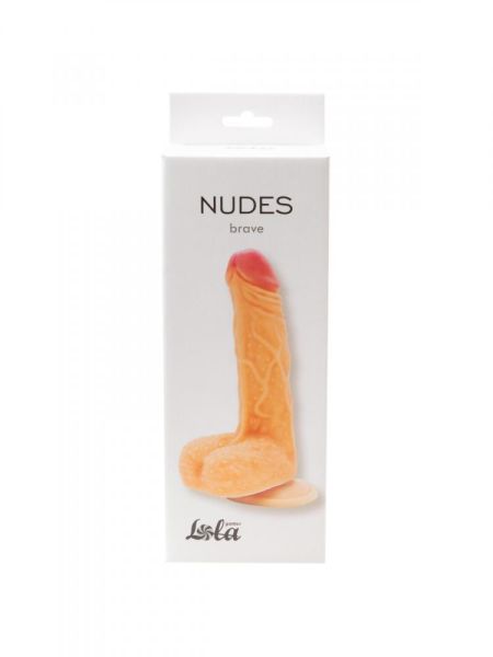 Naturalne dildo członek z jądrami przyssawka 17cm - 3