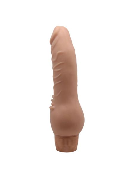 Realistyczny penis z wypustkami do łechtaczki 19cm - 4