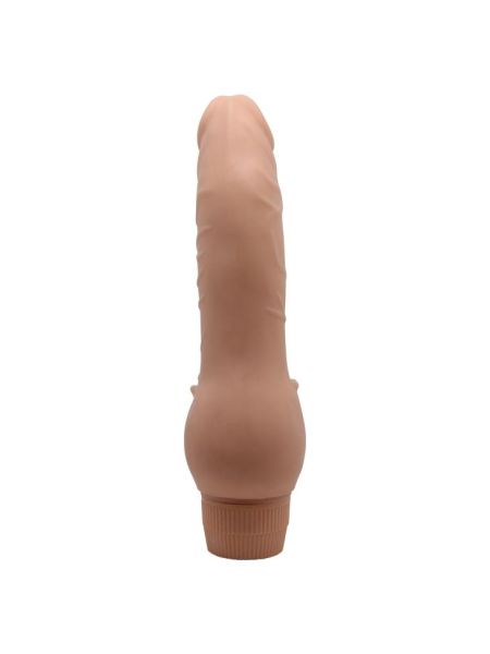Realistyczny penis z wypustkami do łechtaczki 19cm - 5