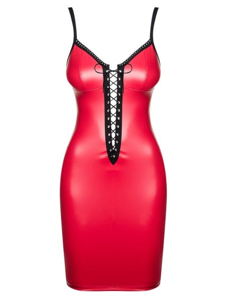 Erotyczna obcisła sznurowana sukienka Redella L/XL - 3