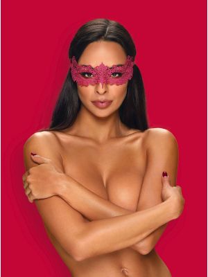 Maska koronkowa erotyczna BDSM Obsessive A701 - image 2
