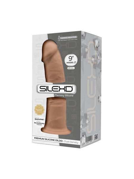 Dildo penis realistyczne z mocną przyssawką 23 cm - 2