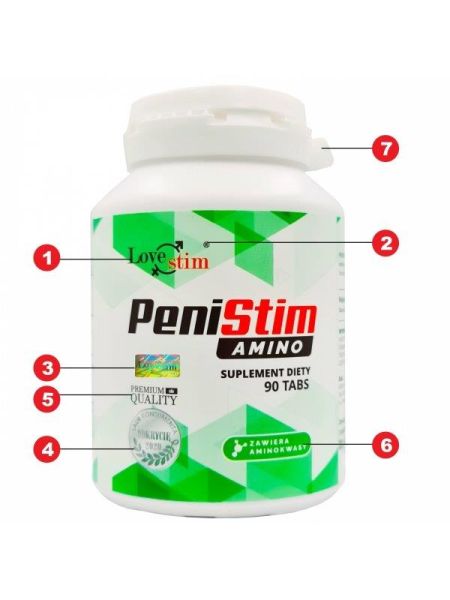 Supl.diety-LSTIM suplement Penistim Amino 90kaps - 3