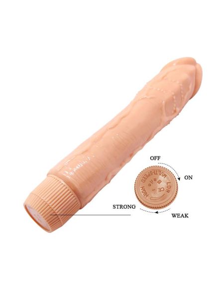 Wibrator członek realistyczny penisa sex żyły 24cm - 5