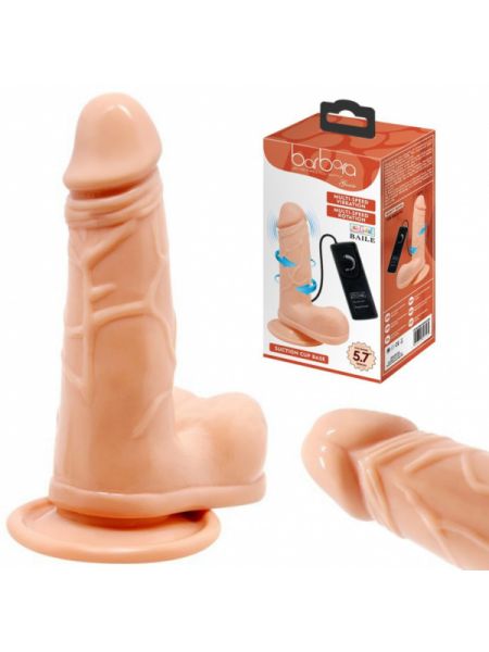Realistyczny penis rotacyjne dildo z wibracjami - 8