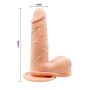 Realistyczny penis rotacyjne dildo z wibracjami - 7