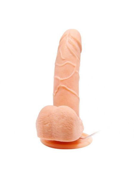 Realistyczny penis wibrujący sex dildo z jądrami 15 cm - 6