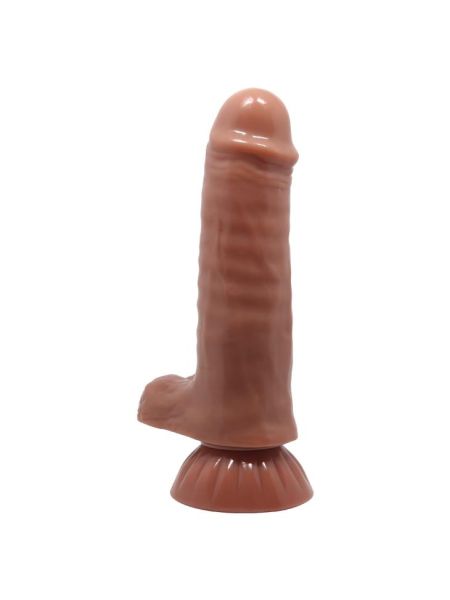 Realistyczny penis dildo członek przyssawka 18cm - 3