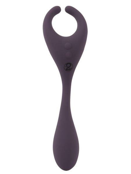 Wibrator stymulator dla par analny waginalny 18cm - 16