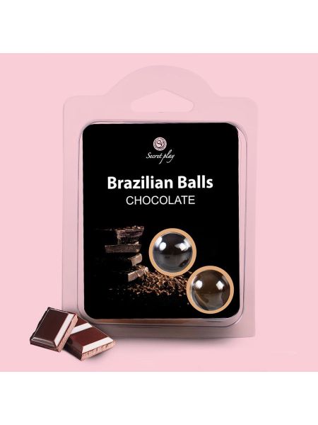 Kulki brazylijskie nawilżające lubrykant czekoladowy - 3