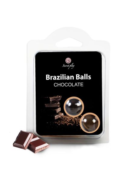 Kulki brazylijskie nawilżające lubrykant czekoladowy